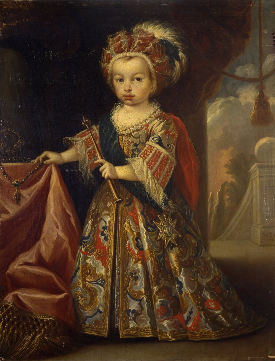 Luis I, príncipe de Espanha de Miguel Jacinto Meléndez
