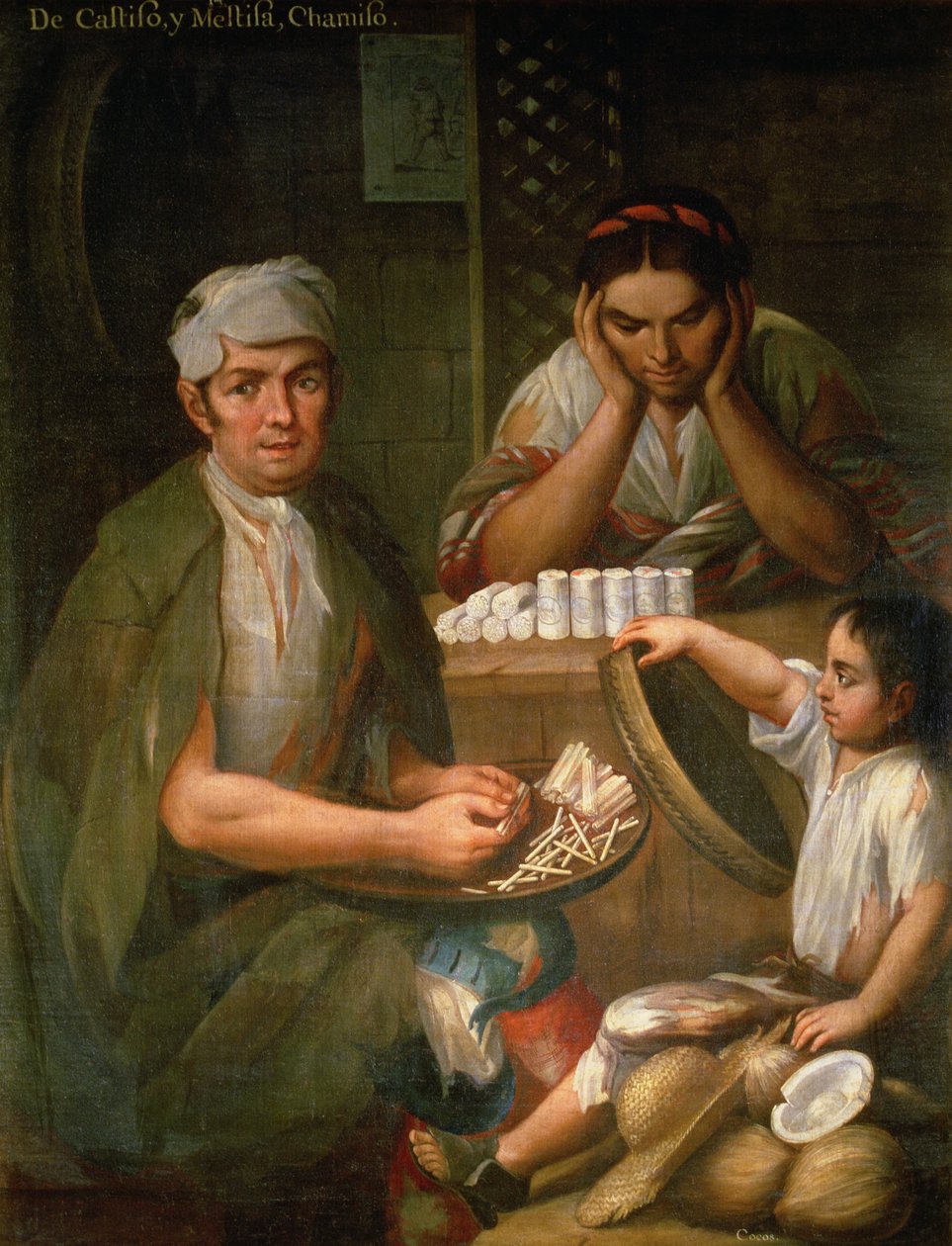 Corrida (óleo sobre tela) de Miguel Cabera
