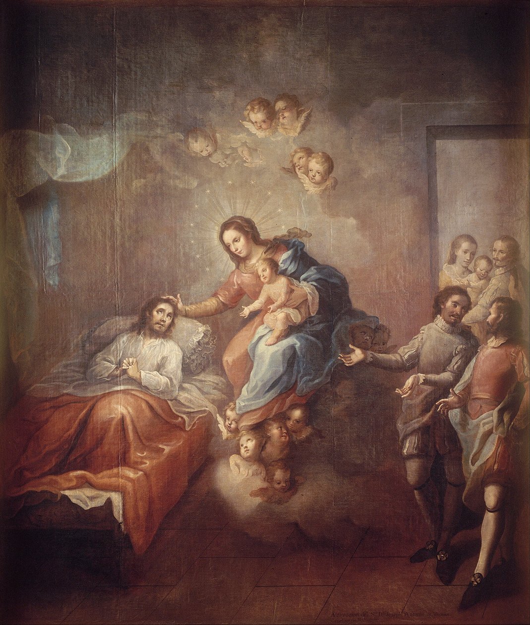 A conversão de Santo Inácio de Loyola de Miguel Cabrera