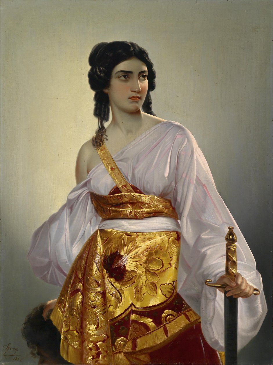 Judith com a cabeça de Holophernes de Mihael Stroj