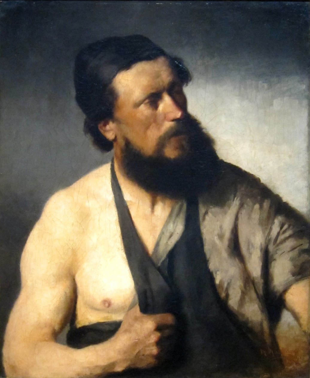 O ferreiro da vila de Mihály Munkácsy