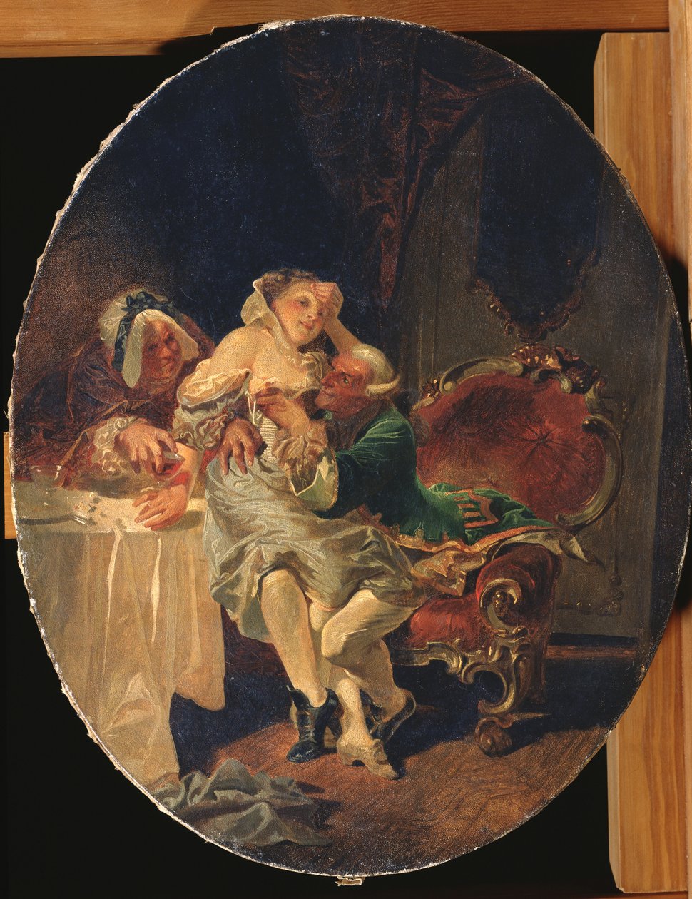O Sedutor, 1891 de Mihaly von Zichy