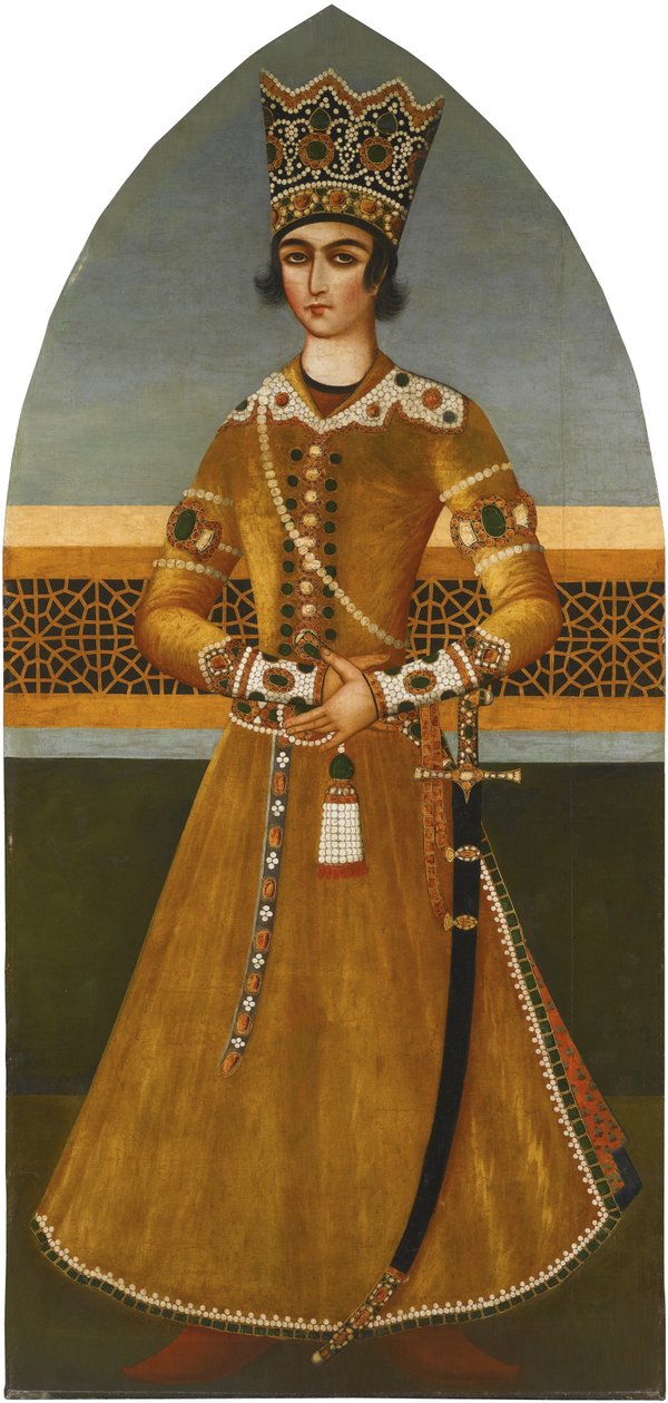 Retrato do príncipe Abbas Mirza de Mihr Ali