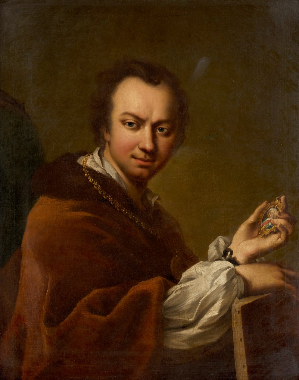 Auto-retrato, 1731-1734. de Mijtens