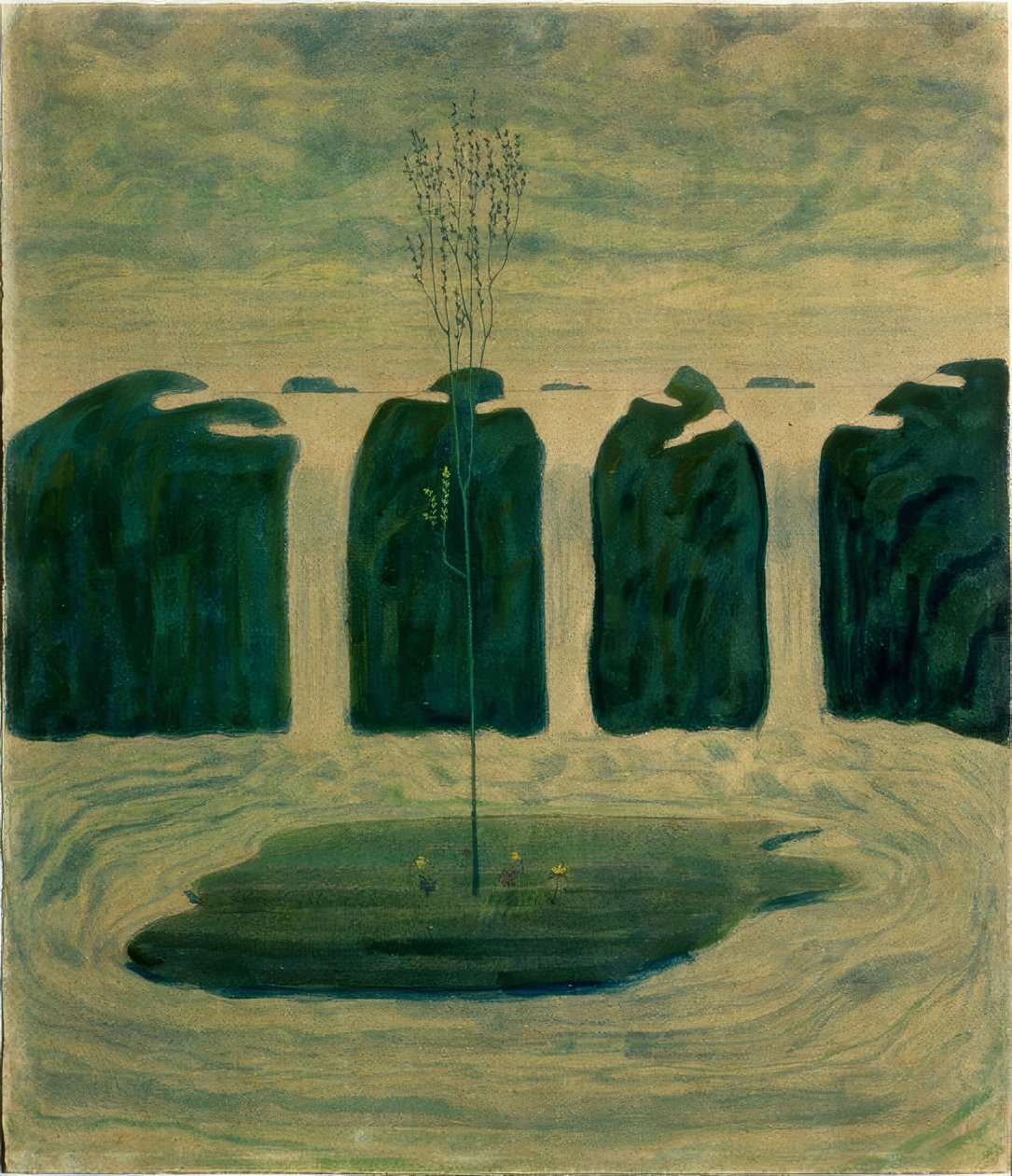 primavera (II) de Mikalojus Ciurlionis