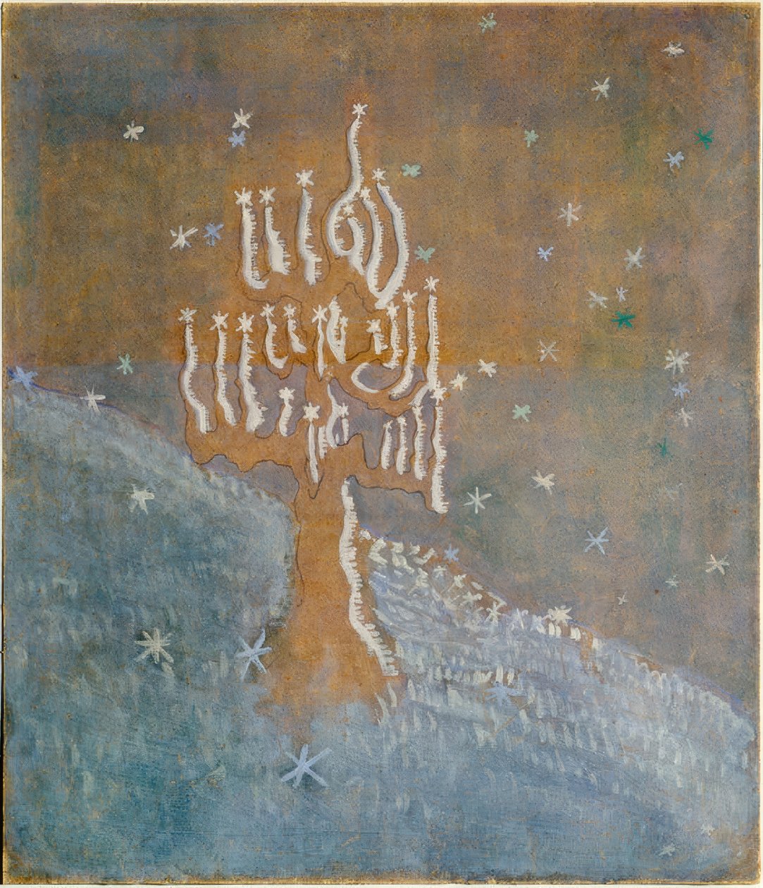 inverno (I) de Mikalojus Ciurlionis