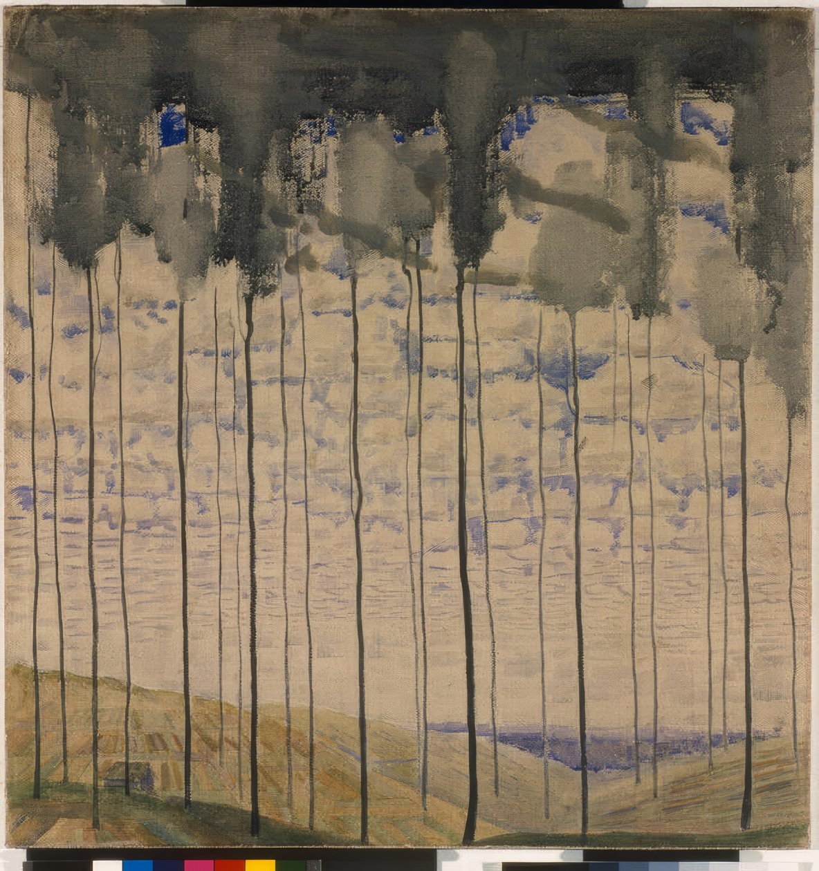 verão (II) de Mikalojus Konstantinas Čiurlionis