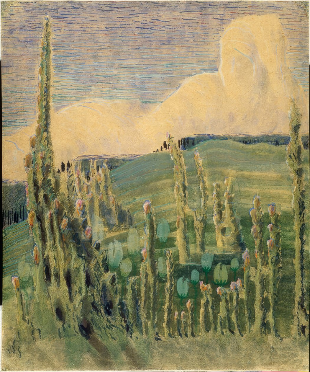 verão (III) de Mikalojus Konstantinas Čiurlionis