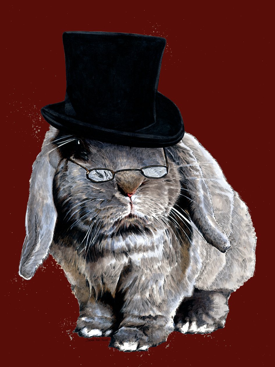 Humbug Bunny em Red Oxide, 2020 de Mike Davis