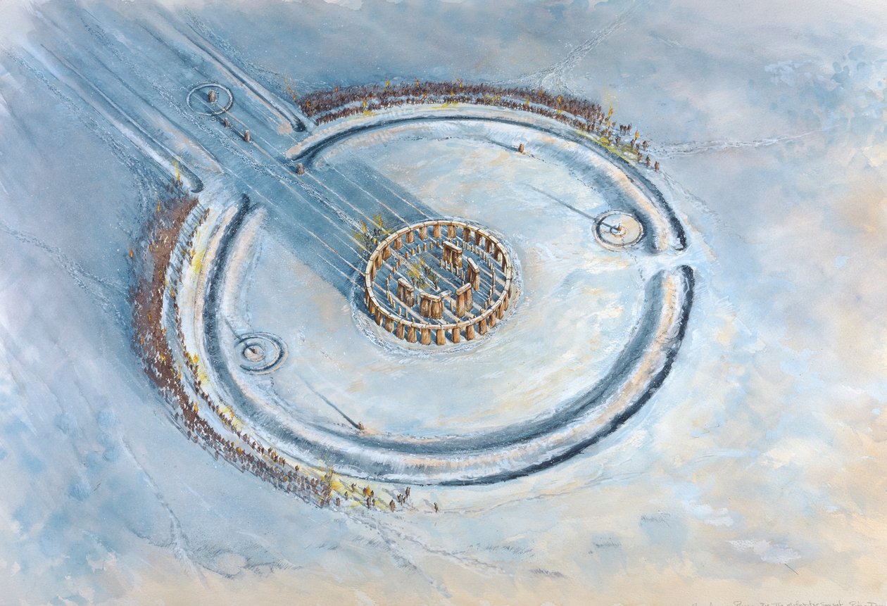 Stonehenge, século 20 aC, c1990-2010 de Mike Seaforth