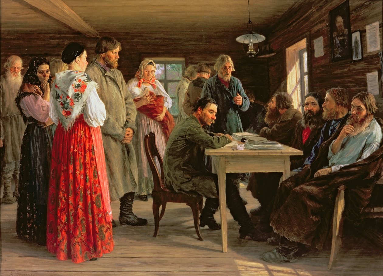 Um Tribunal Distrital, 1888 de Mikhail Ivanovich Zoshchenko