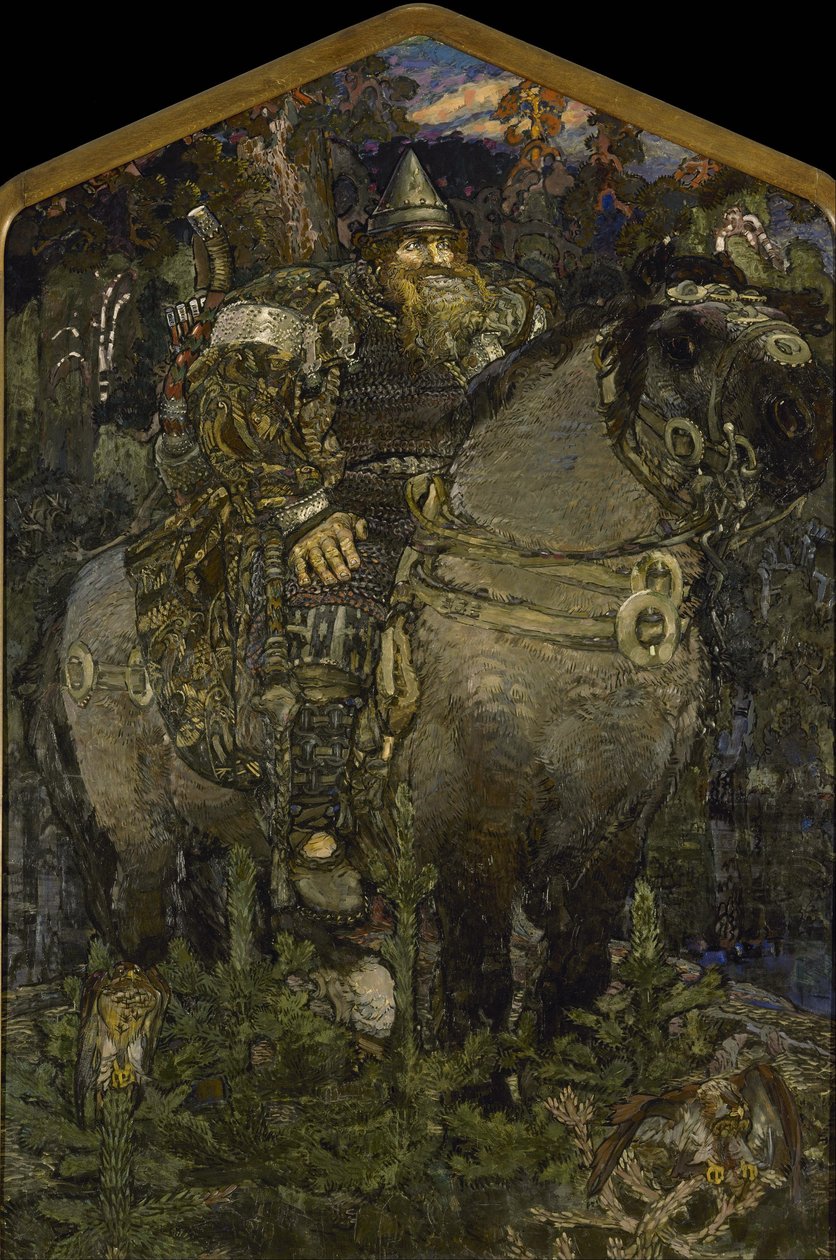 Bogatyr, 1898 de Mikhail Aleksandrovich Vrubel