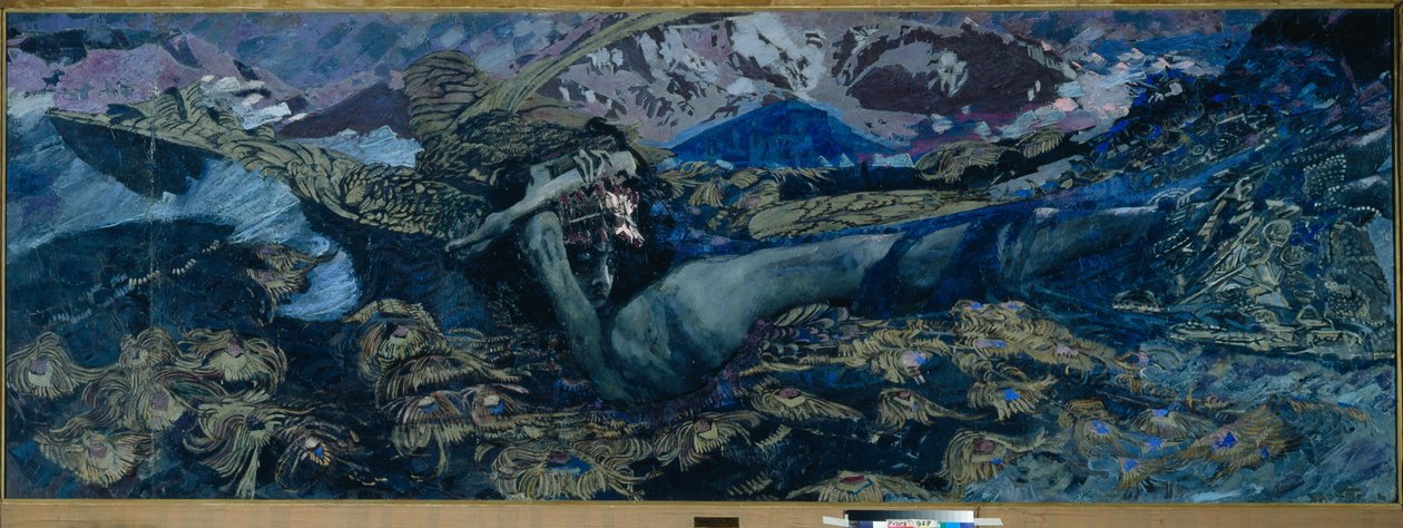Demônio Abatido, 1902 de Mikhail Aleksandrovich Vrubel