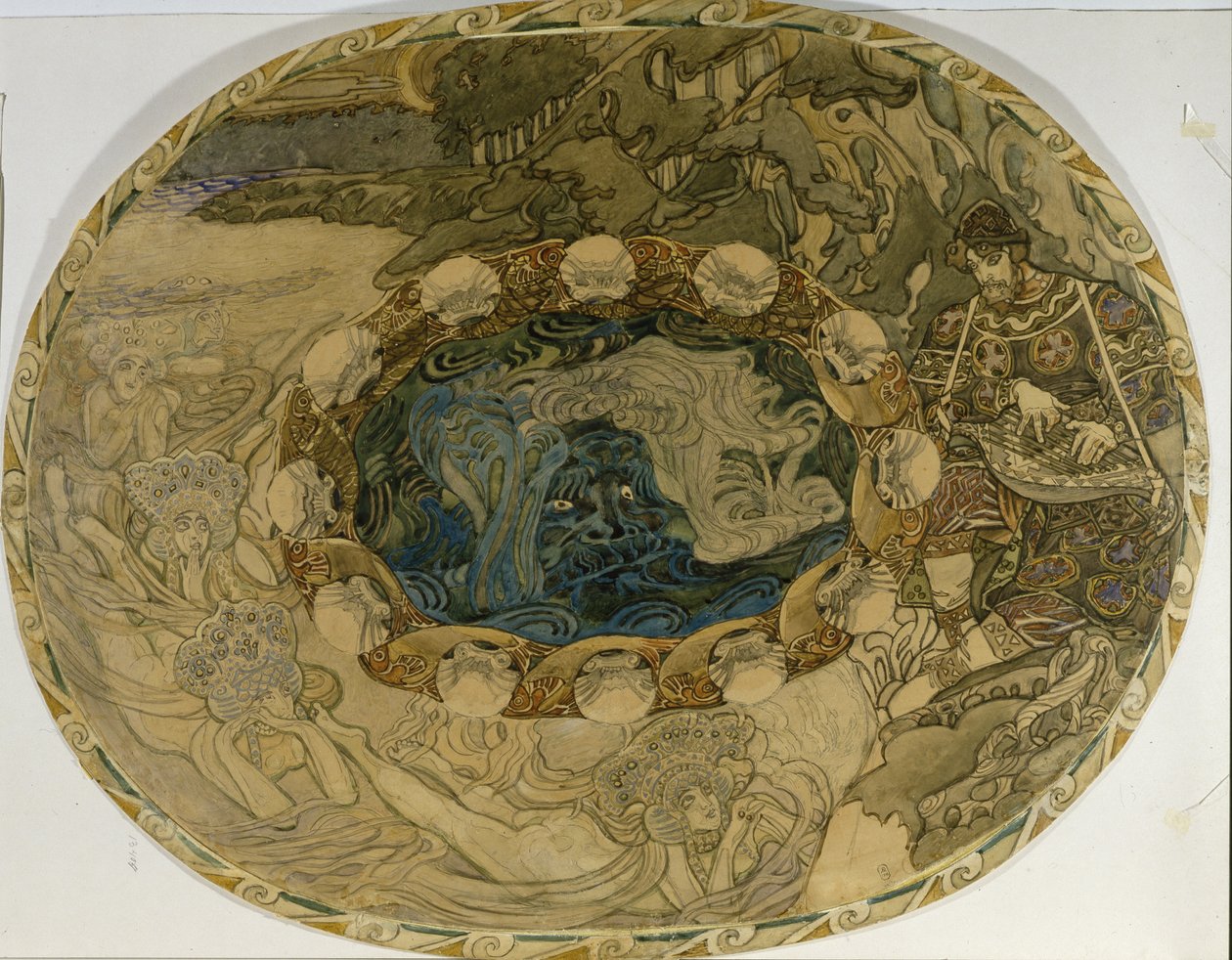 Sadko, 1899–1900 de Mikhail Aleksandrovich Vrubel