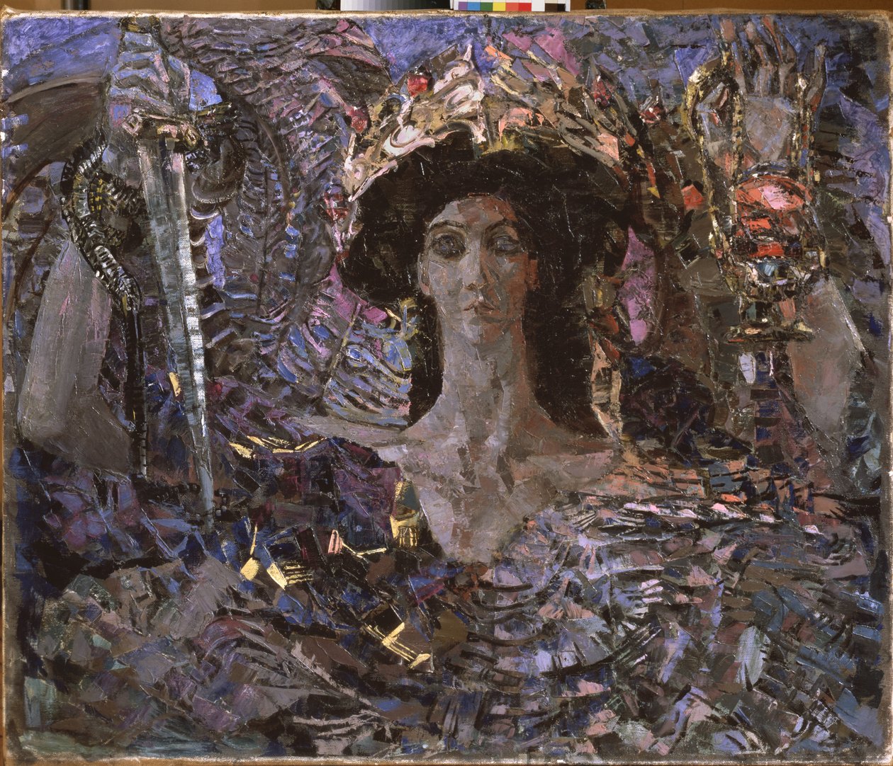 Serafim de seis asas (Azrael) 1904 de Mikhail Aleksandrovich Vrubel