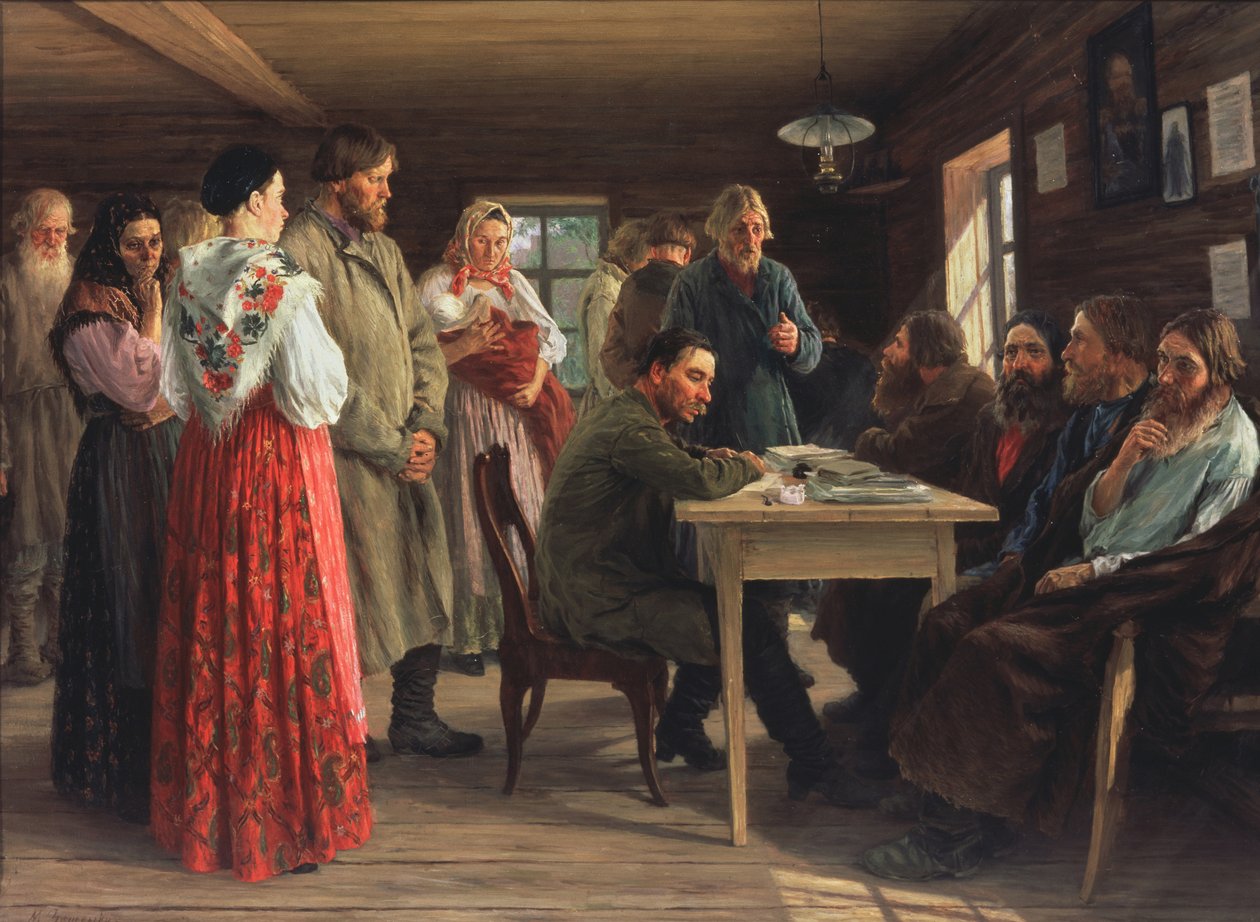 Justiça da paz, 1888 de Mikhail Ivanovich Zoshchenko