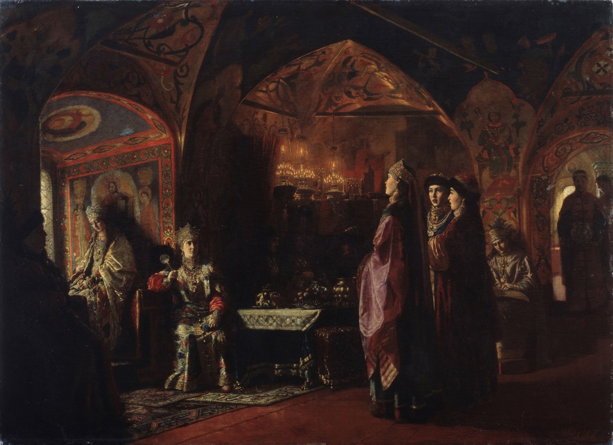Princesa Morada, 1878 de Mikhail Petrovich Klodt Baron