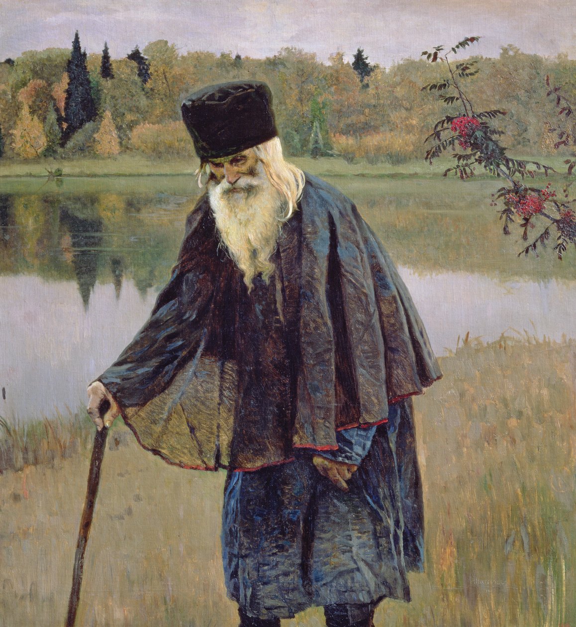 O Eremita, 1888 de Mikhail Vasilievich Nesterov
