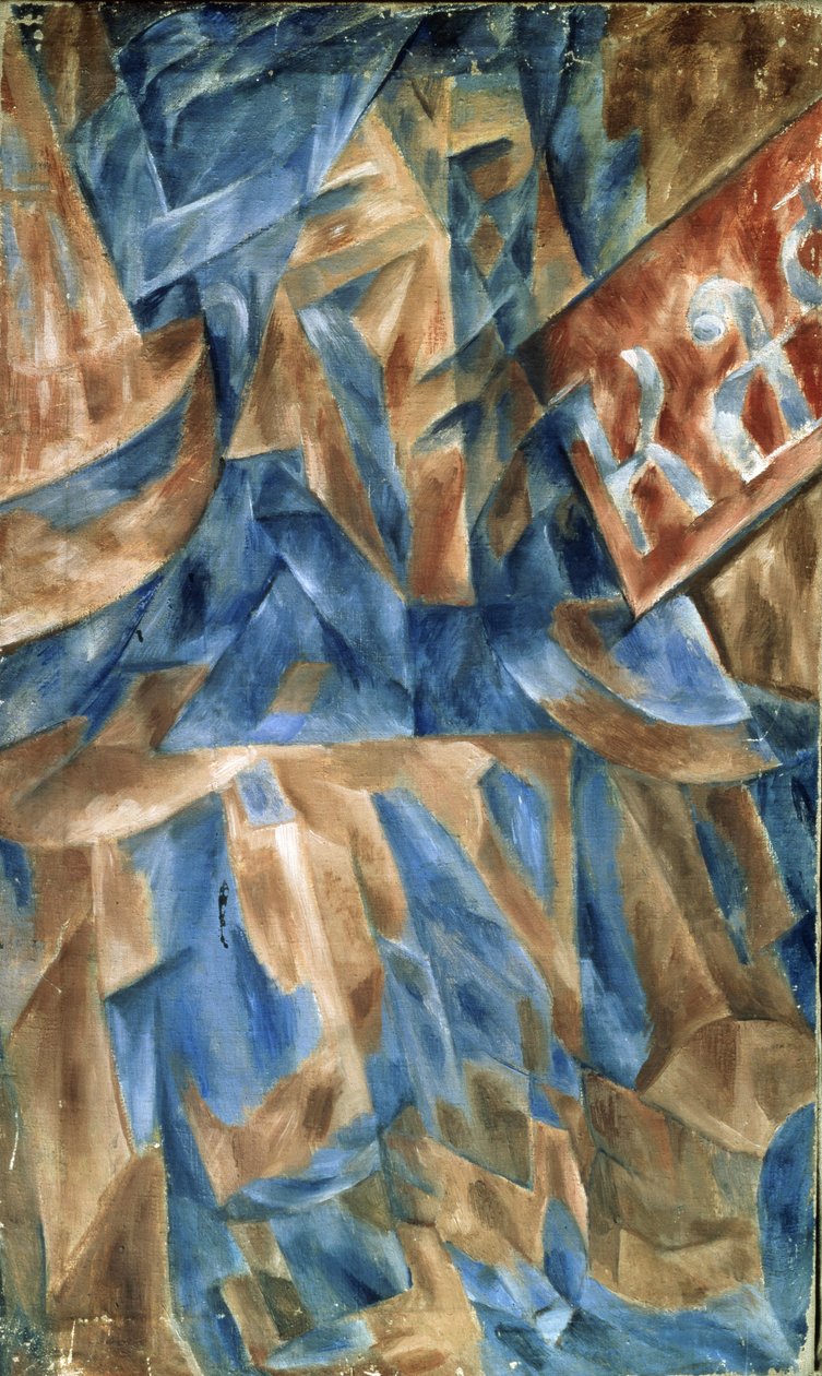 Senhora em um café, década de 1910 de Mikhail Vasilyevich Le Dantyu