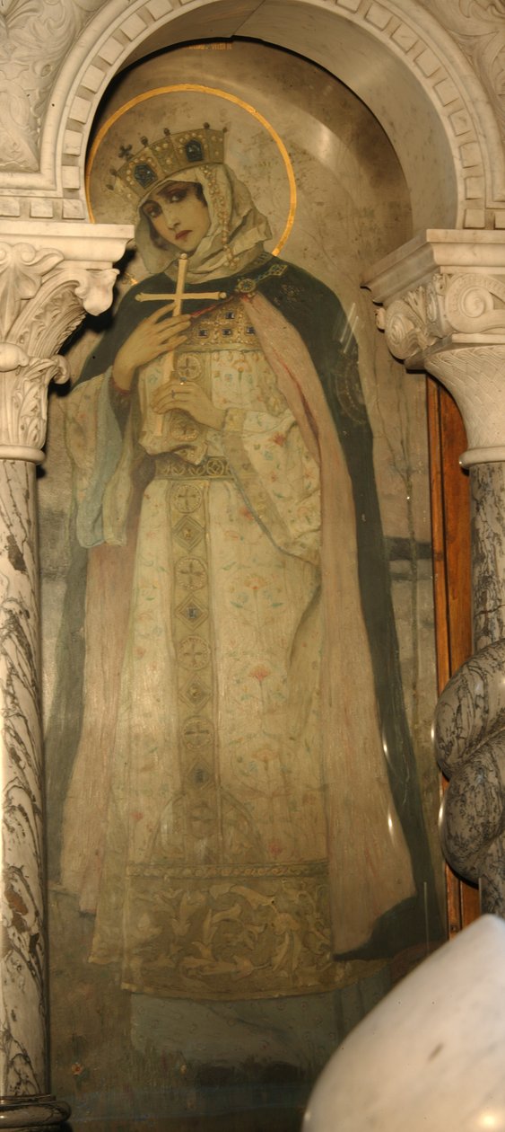Santa Olga, princesa de Kiev, 1885-1896 de Mikhail Vasilievich Nesterov