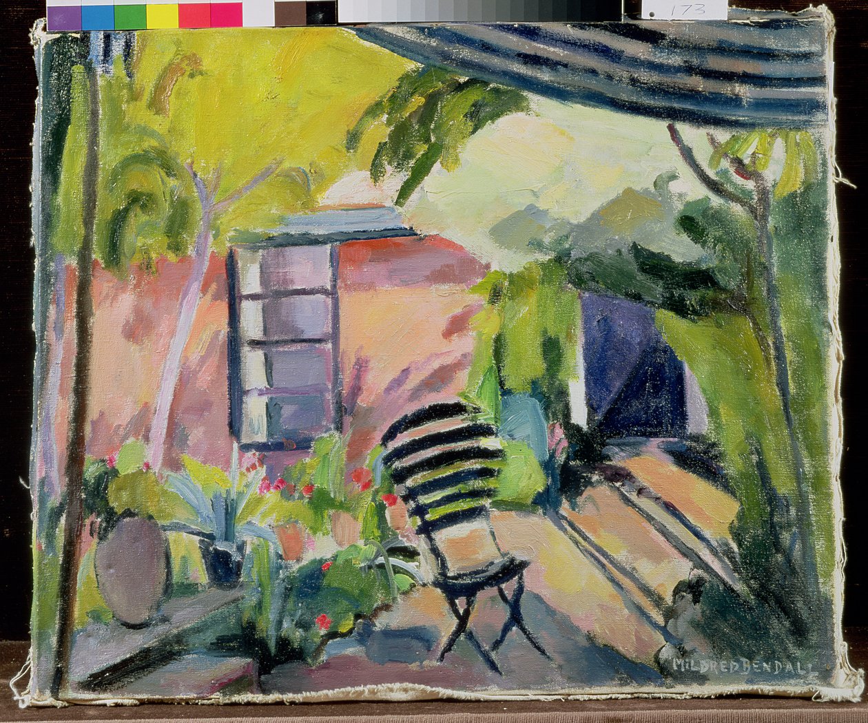 O Jardim dos Artistas em Monsegur de Mildred Bendall