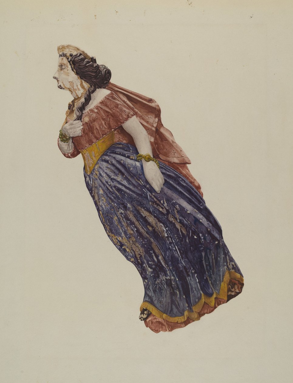 Figura de proa: "Marie-Antoinette" de Mildred E. Bent
