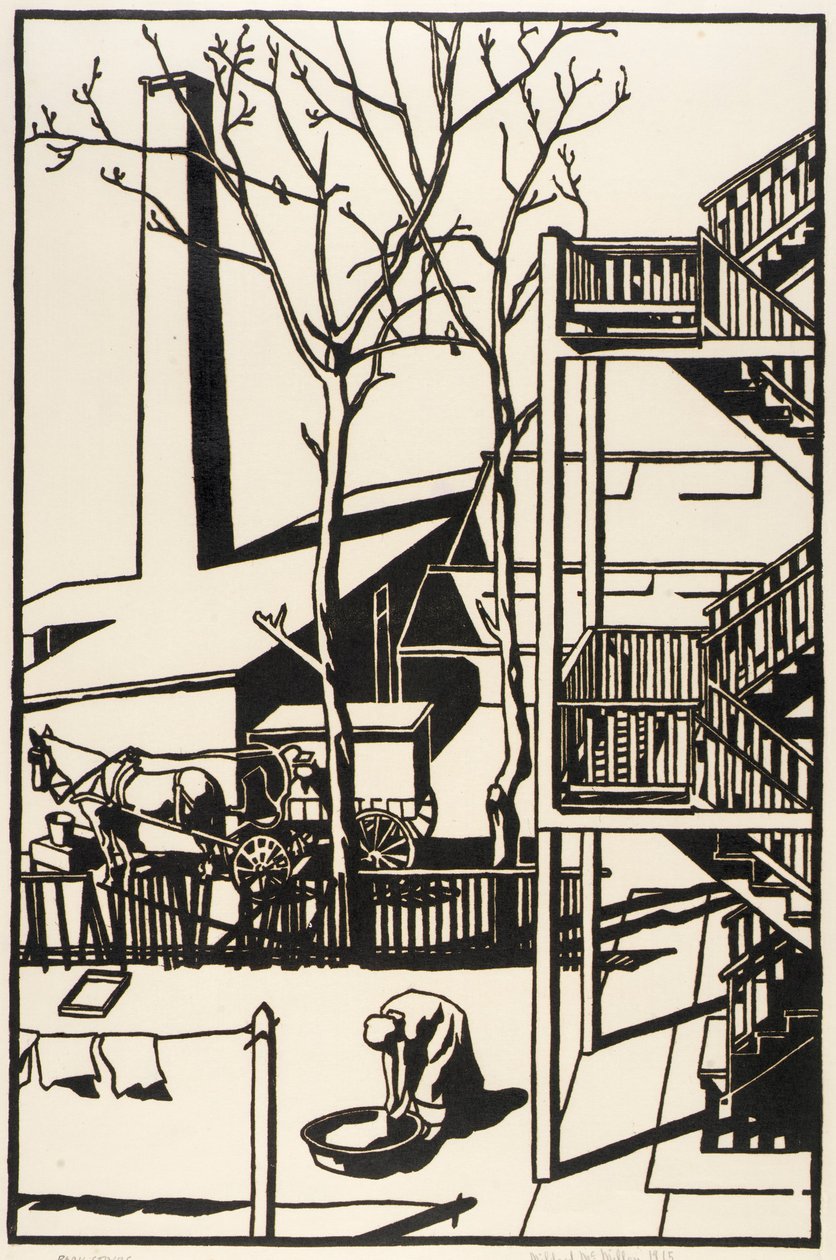 Escadas traseiras de Mildred McMillen