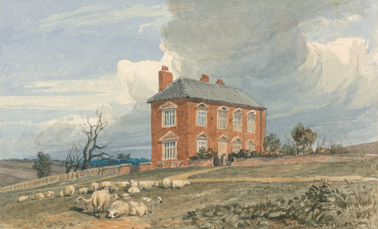 Irmingland Hall, Norfolk de Miles Edmund Cotman