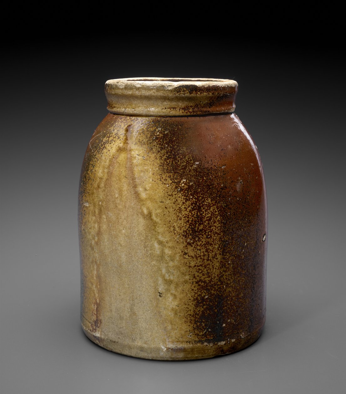 Jar, c. 1881-1892 (grés esmaltado) de Milton Russell (attr.to) Stoker