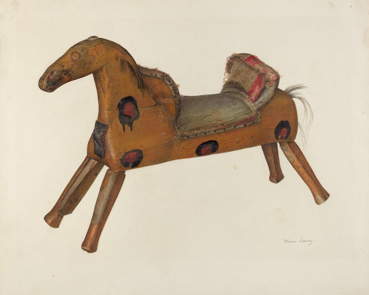 Cavalo de Passatempo de Mina Lowry