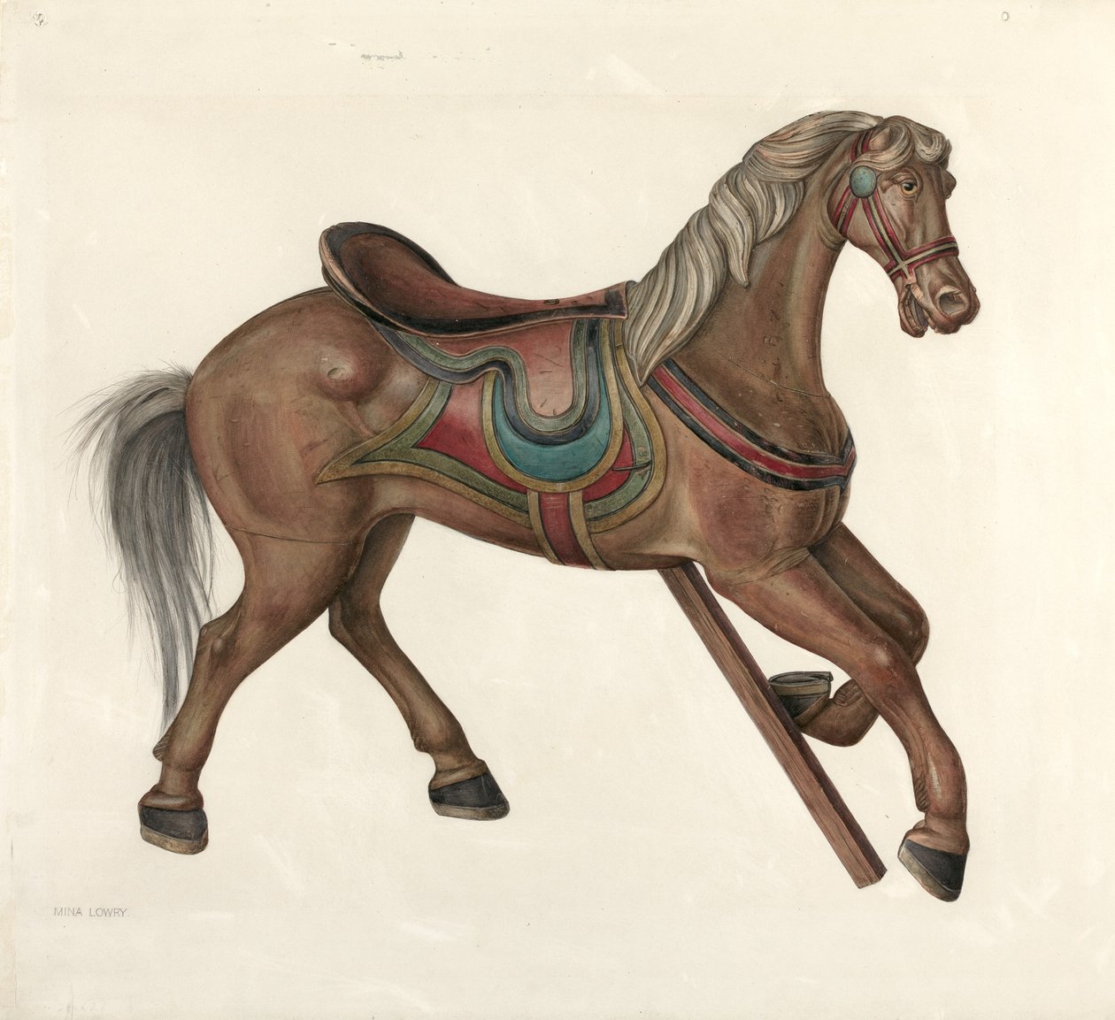 Cavalo de Passatempo de Mina Lowry