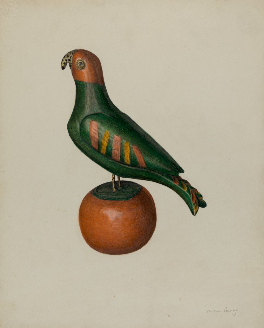 Pa. Papagaio Alemão de Mina Lowry
