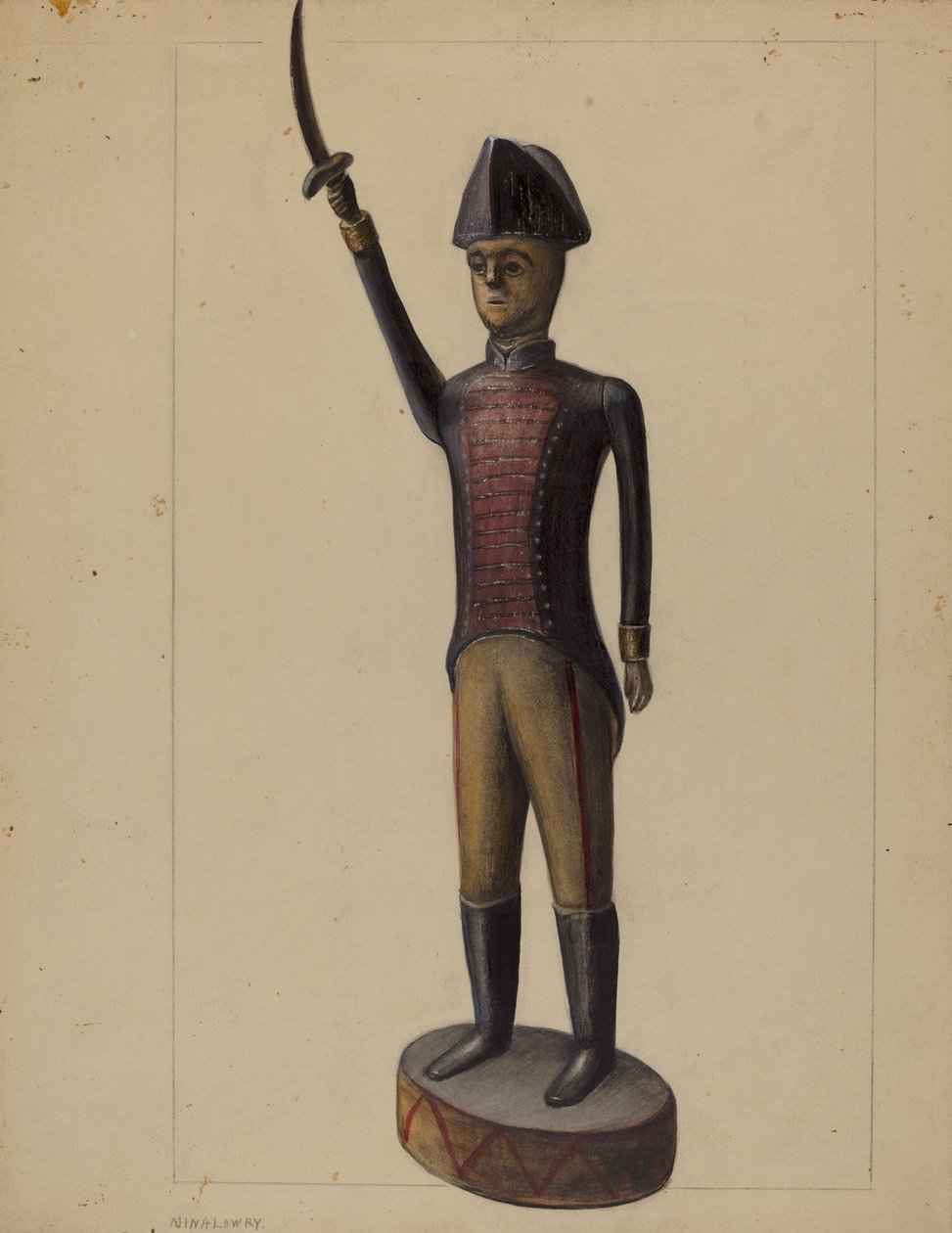 Soldado Revolucionário de Mina Lowry