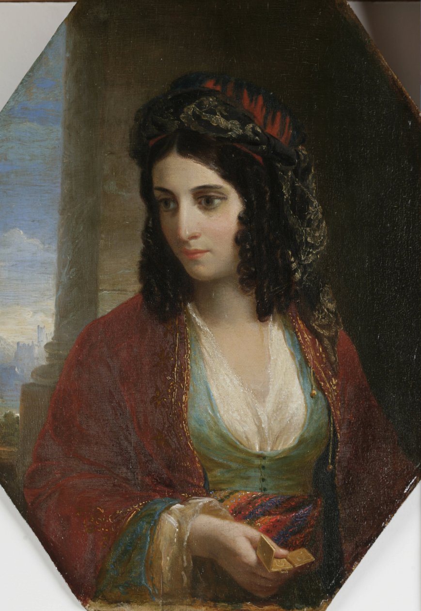 Menina Circassiana de Miner Kilbourne Kellogg