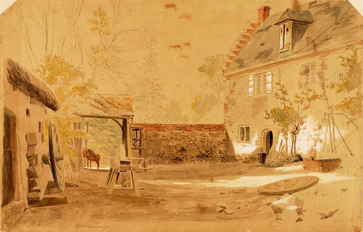 Antiga Abadia de S. Valery, França de Miner Kilbourne Kellogg