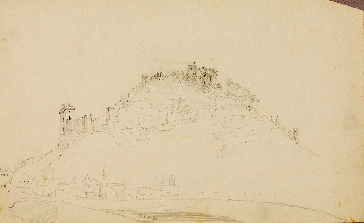 Fortaleza antiga perto de Monselice de Miner Kilbourne Kellogg