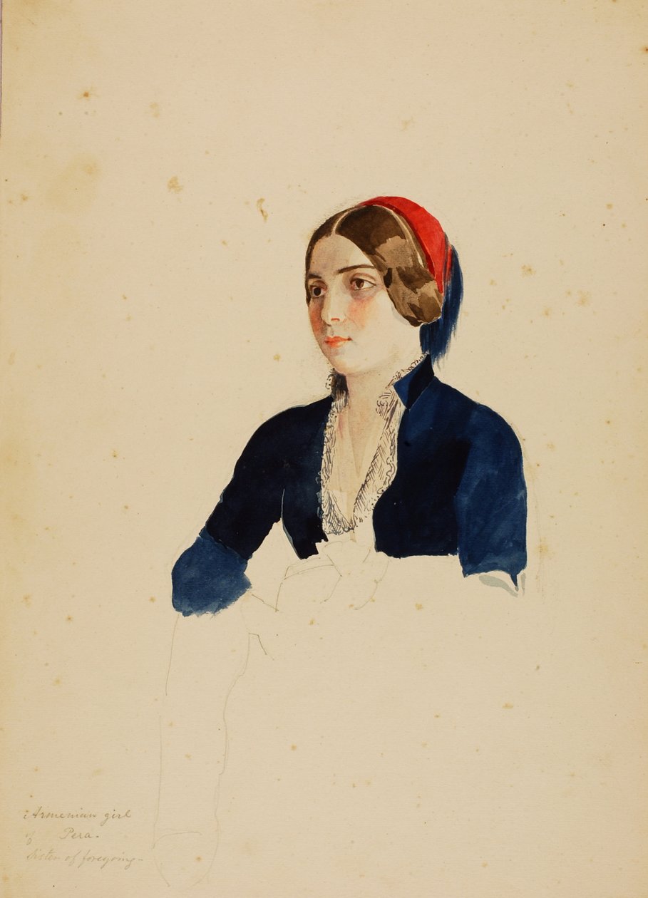 Garota Armênia de Pera, s.d. de Miner Kilbourne Kellogg