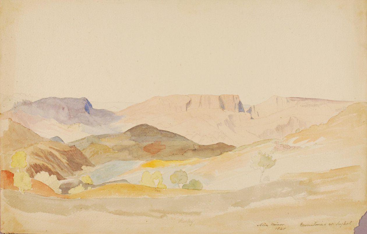 Ásia Menor, 1845. de Miner Kilbourne Kellogg