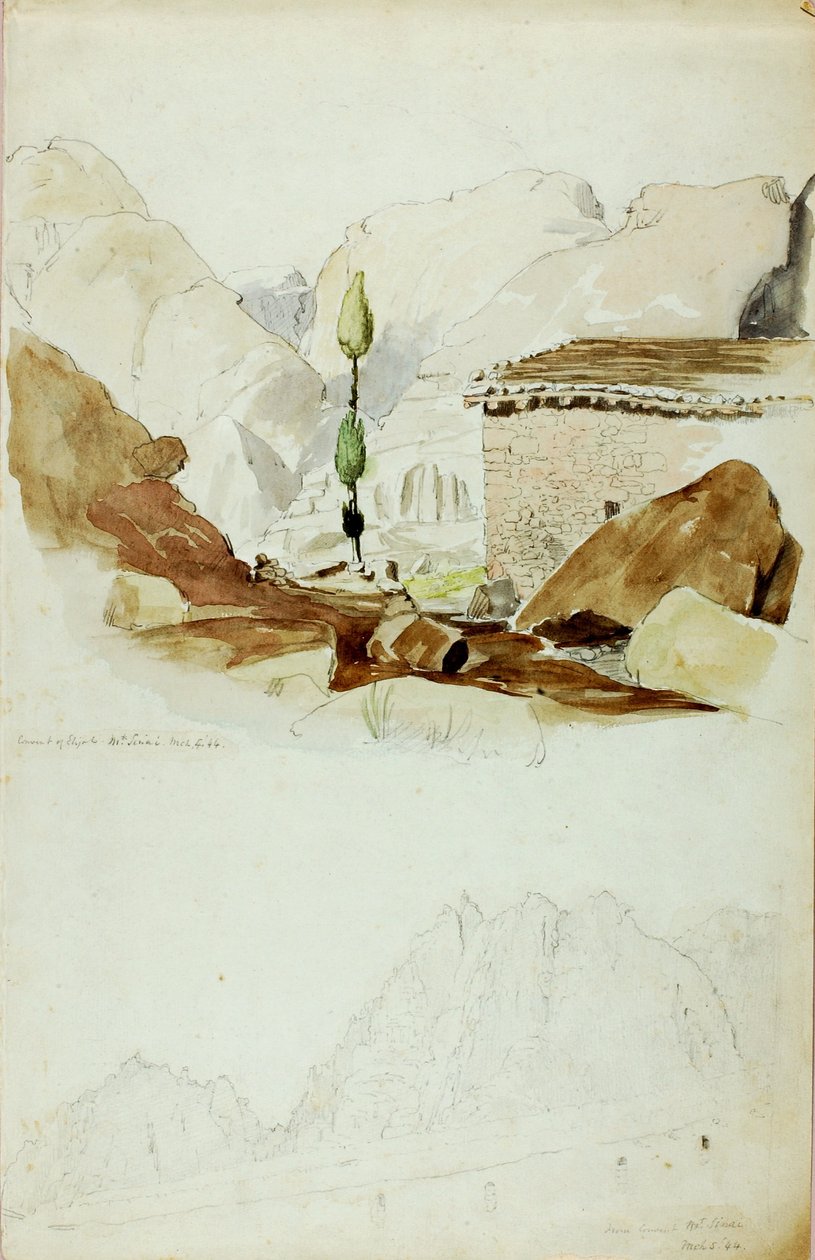 Convento de Elias, Monte Sinai de Miner Kilbourne Kellogg