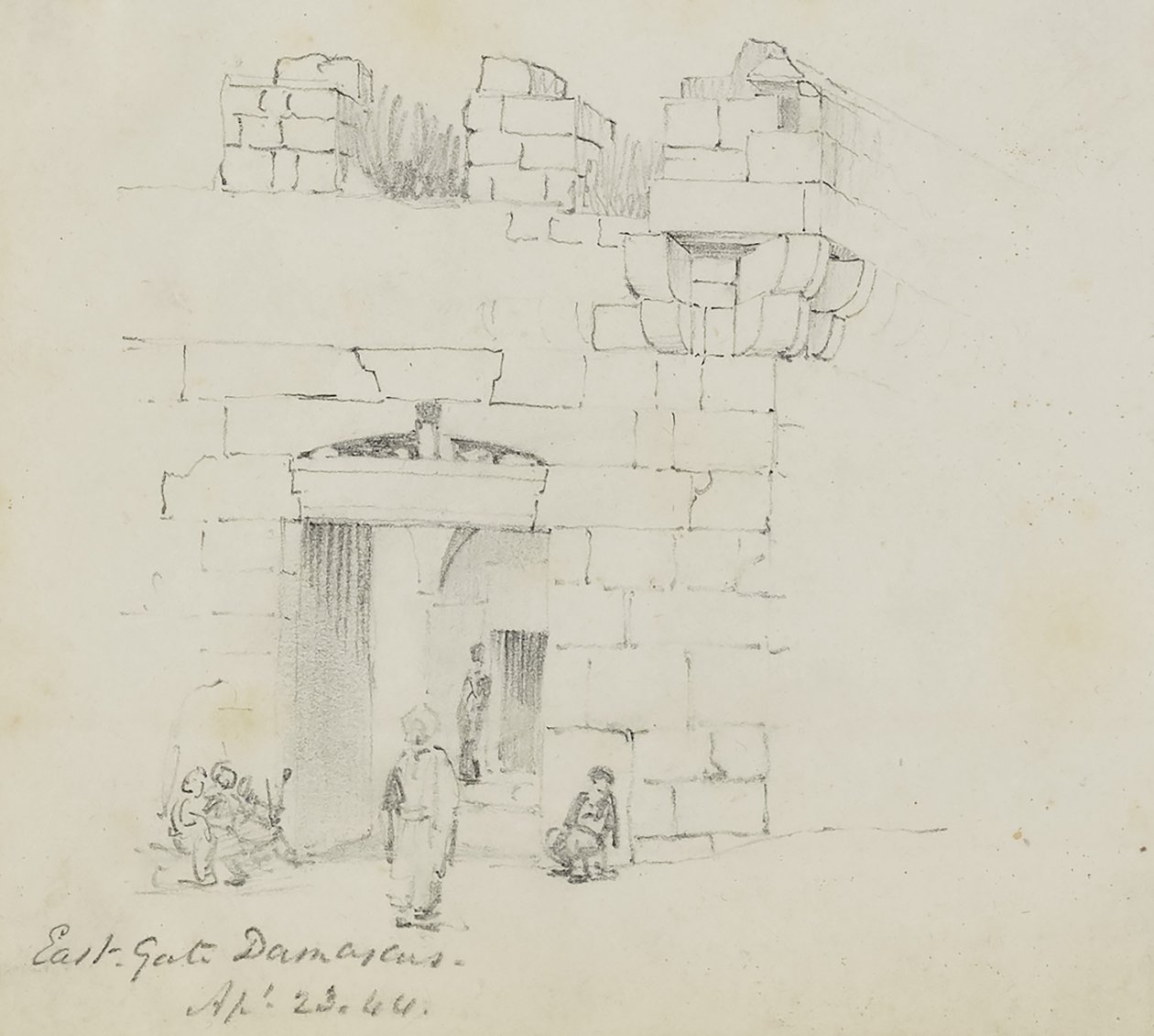 Porta Oriental, Damasco de Miner Kilbourne Kellogg