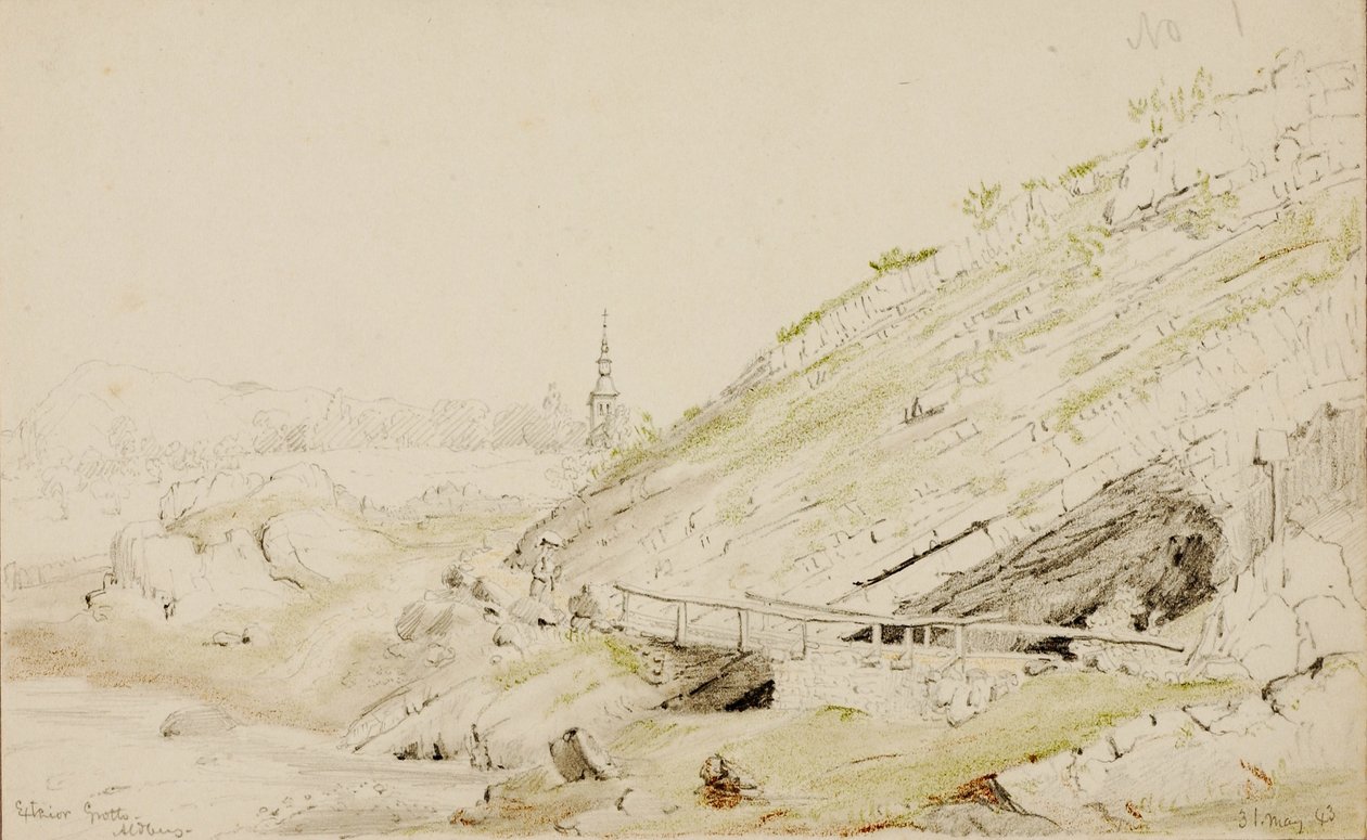 Gruta exterior, Aldberg de Miner Kilbourne Kellogg