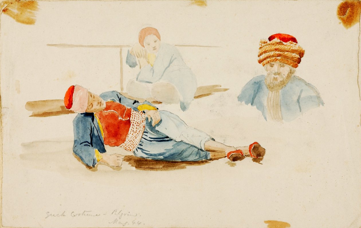 Traje grego, Peregrino de Miner Kilbourne Kellogg