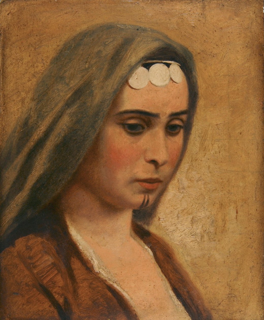 Cabeça de uma garota árabe, s.d. de Miner Kilbourne Kellogg