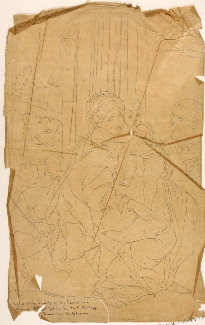 Sagrada Família (segundo Annibale Caracci) de Miner Kilbourne Kellogg