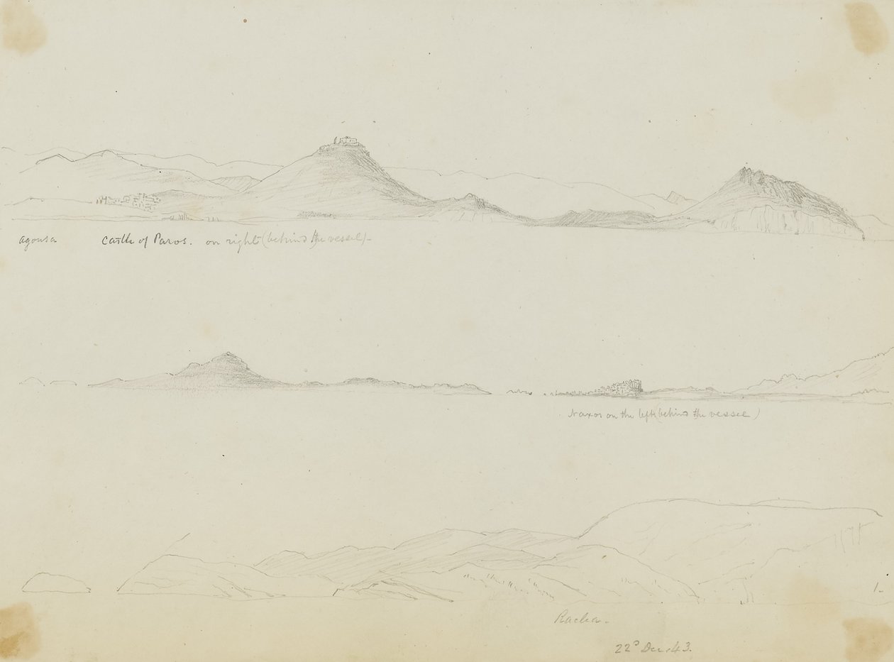 Naxos/Castelo de Paros de Miner Kilbourne Kellogg
