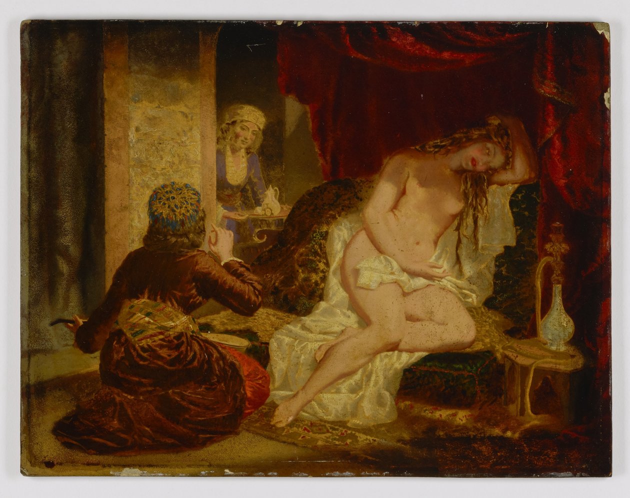 Princesa oriental depois do banho de Miner Kilbourne Kellogg