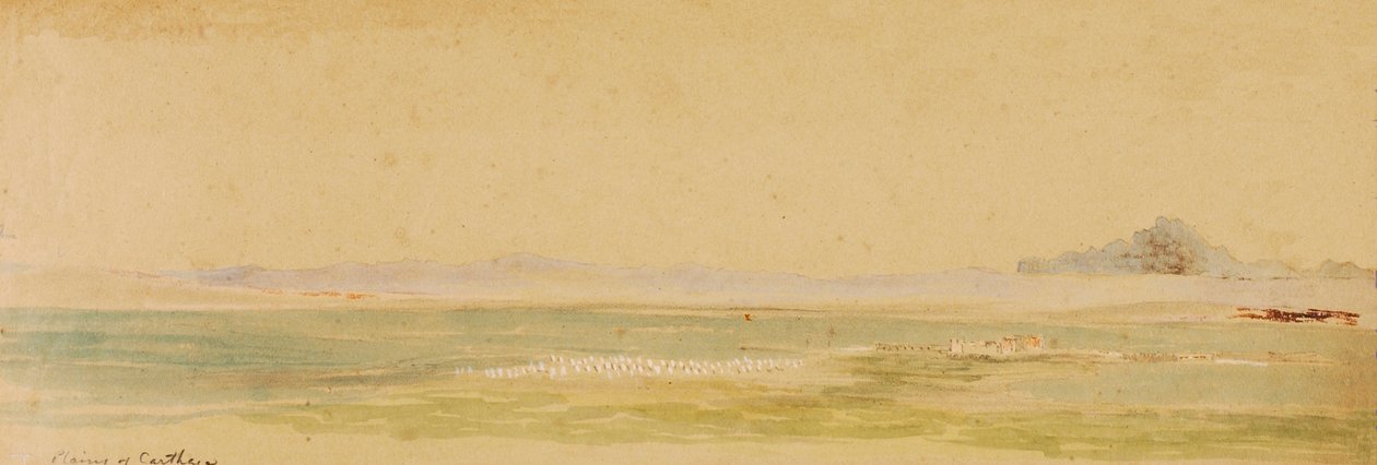 Planícies de Cartago, 1854. de Miner Kilbourne Kellogg