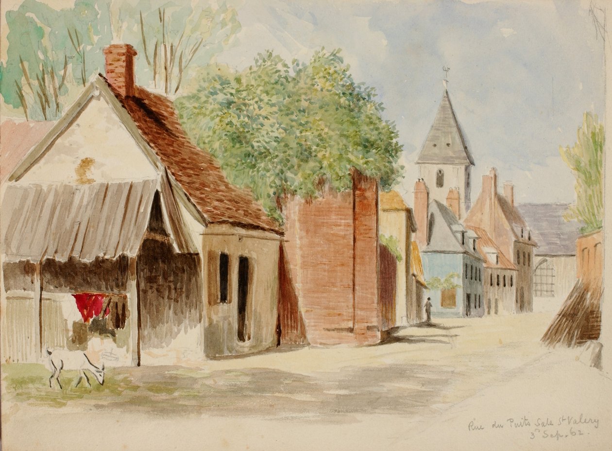 Rue du Puits Sale, St. Valery de Miner Kilbourne Kellogg