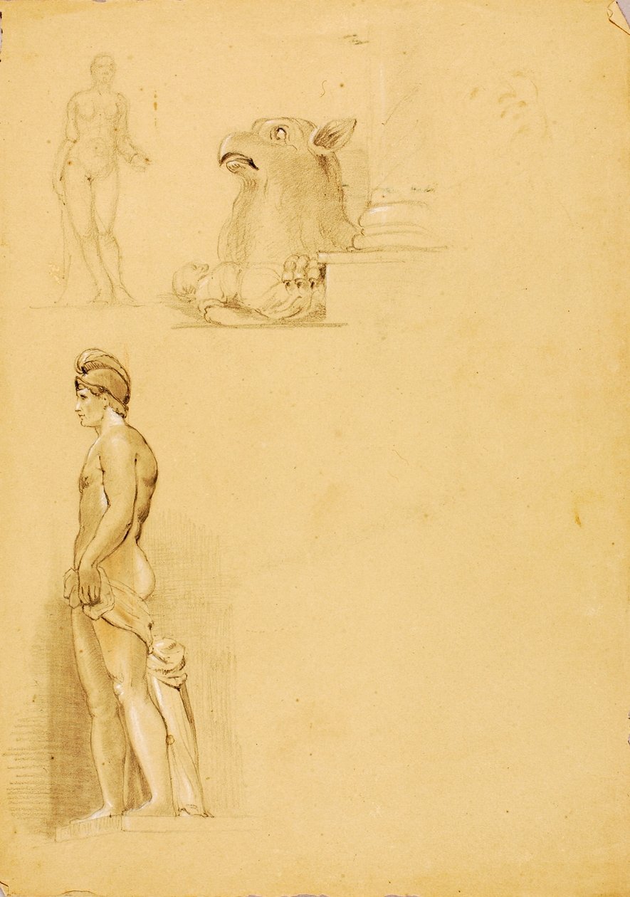 Estudos de Sculante de Miner Kilbourne Kellogg