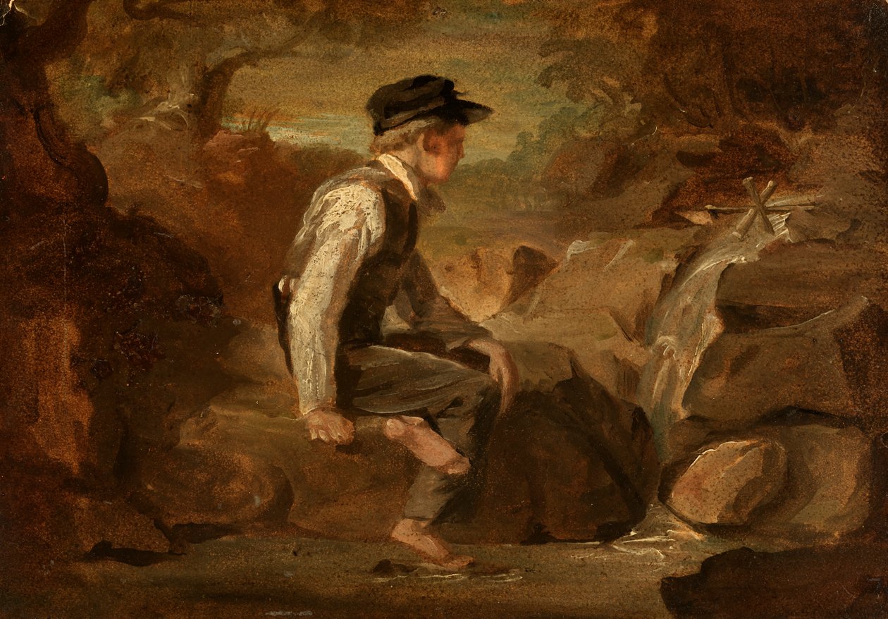O Jovem Mecânico, c. 1839. de Miner Kilbourne Kellogg